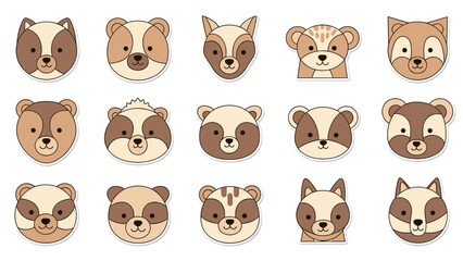Obraz premium Animal faces