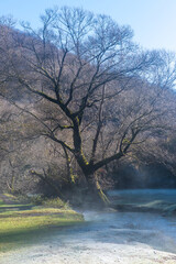 Fiume Aniene nei pressi di Trevi nel Lazio - Frosinone - Lazio - Italia