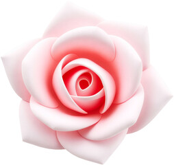 Pastel Pink 3D Rose Bouquet