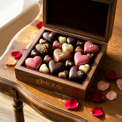 Antique Valentine's Day Chocolate