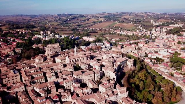 jesi, Italy, city view, medieval city, medieval walls, Medieval Architecture, Ancient History, OldTownCharm, Cobblestone Streets, Castle Life, Historical Gem, panorama, landscape, aerial shot, Travel
