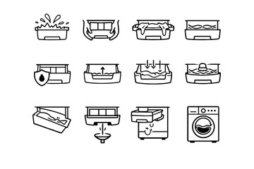 Upkeep generation image longevity awareness simple crossed broken inspection logic vector stop