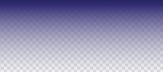 Smooth blue and purple gradient fading to transparent background overlay design element
