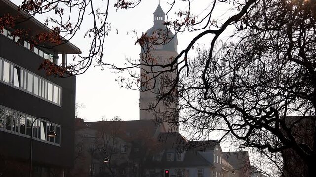 historic city jena thuringia germany 4k 25fps video