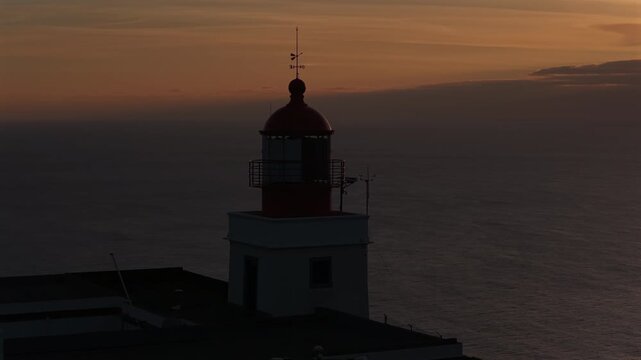 Sunset at Miradouro Farol da Ponta do Pargo, Madeira islands, Portugal