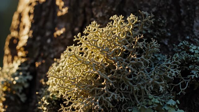 lichen on a rock