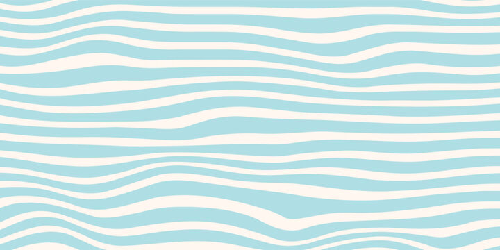 Handmade vertical line pattern on light blue background
