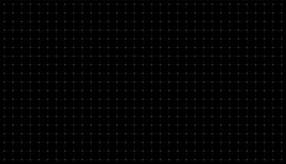 Square grid background with lines and dots on dark gray backdrop. Graph paper and notebook pattern design with empty space.
