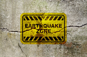 Fototapeta premium earthquake background