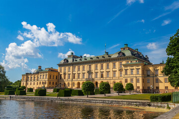 Drottningholm palace in Stockholm, Sweden
