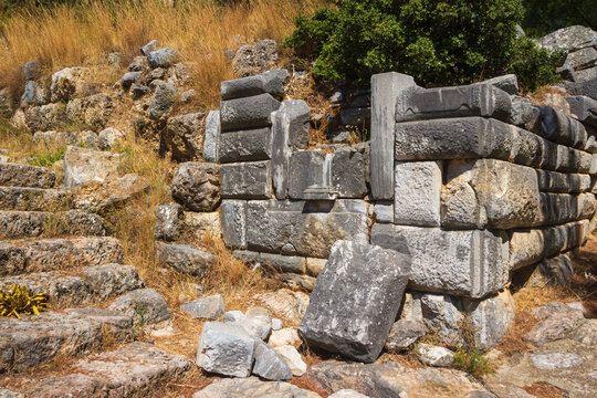 In the ruins of ancient Priene