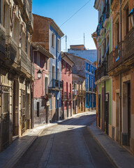 Obraz premium In the historic centre of Sax