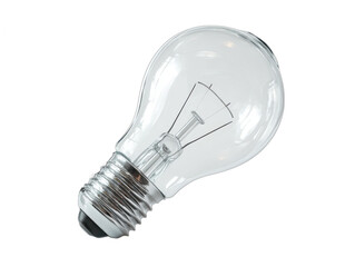 light bulb isolated on a transparent 