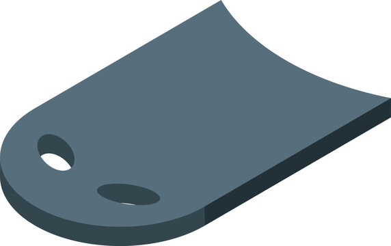 Floating kickboard for swimming pool training featuring holes for grip and rounded edges for comfort