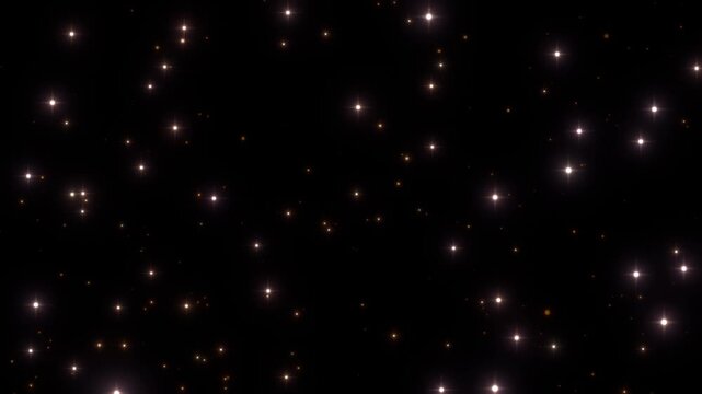 glitter stars particles transparent alpha element animation loop