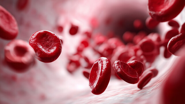 image of an empty vascular interior, where red blood cells would normally flow but completely empty, hyper real, photorealistic