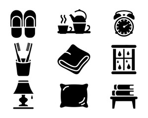 Valentine&rsquo;s Day tech and digital love vector icons featuring devices, notifications, hearts and modern romantic symbols.