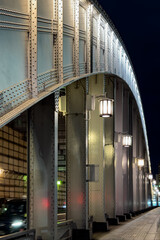 都心散歩　隅田川かちどきあたり