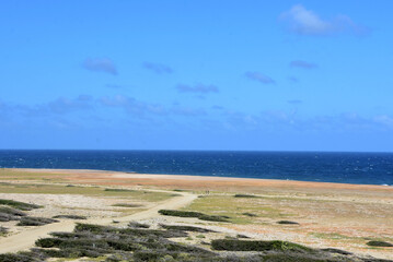 Rural Shoreline Along the East Coast of Aruba