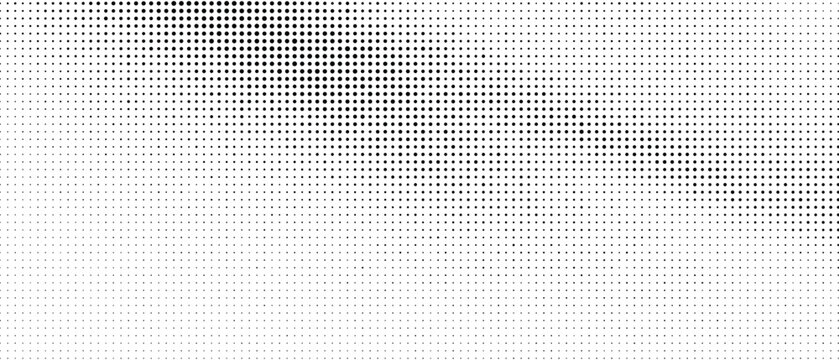 Halftone dot gradient pattern with soft vertical fade and monochrome texture background