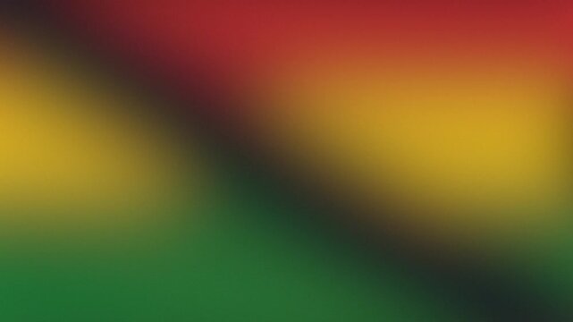 Gradient animation background with smooth transition of green, yellow, and red colors. Motion graphic design with abstract blur.