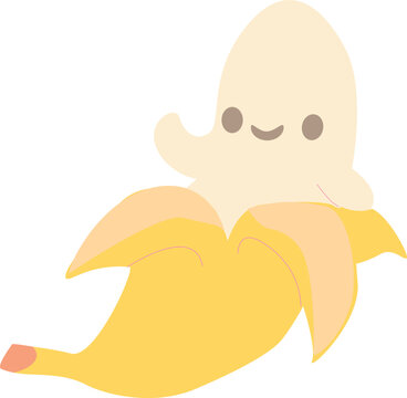 cute banana, banana character, waving banana, banana waving, hi, hello, greeting, kawaii fruit, cute fruit, smiling banana, banana with face, cartoon banana, funny fruit, happy character, friendly, pl