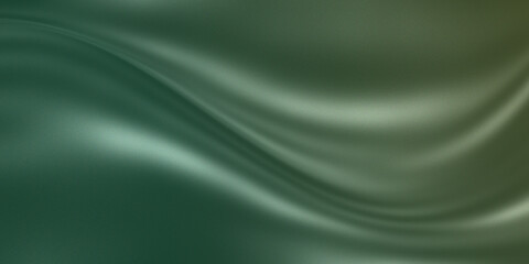 Obraz premium green luxury silk background, abstract green background