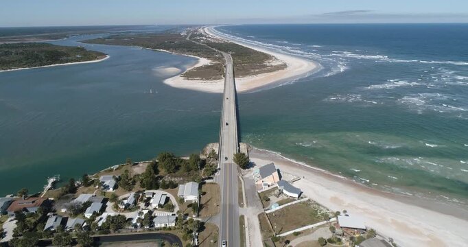 Matanzas Inlet in St. Augustine, Florida
