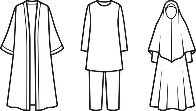 Modest clothing abaya hijab and loungewear set for women stylish modest lifestyle