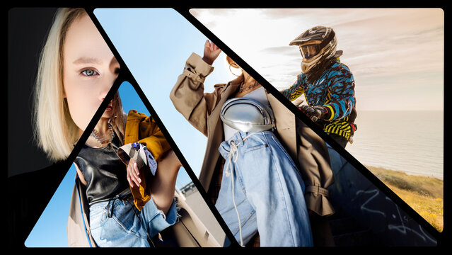 Split Screens 4 Frames 06