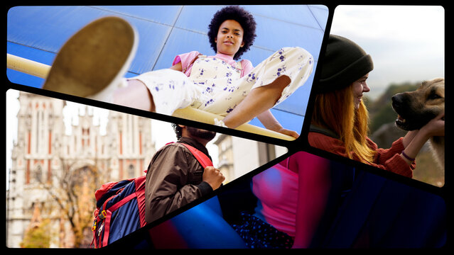 Split Screens 4 Frames 05