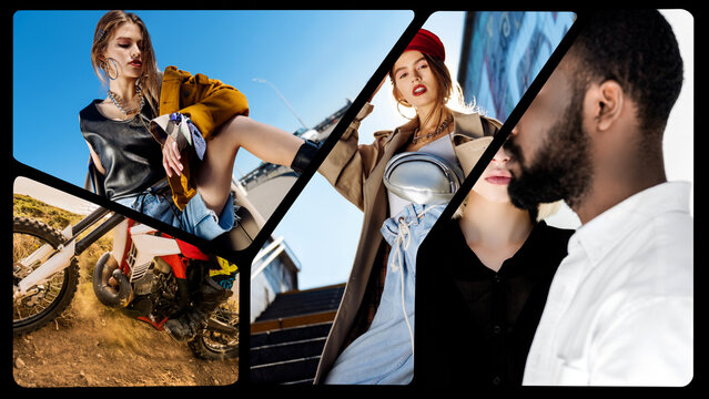 Split Screens 4 Frames 10