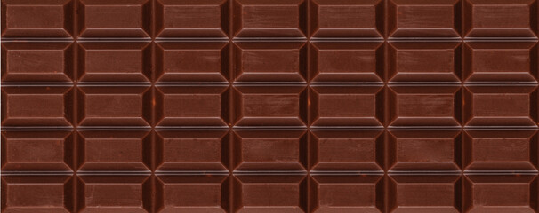 Naklejka premium Milk chocolate bar texture background