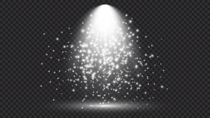 Lighting with spotlight illumination effects