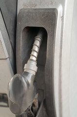 Minimal interior wall with spotlight and warm light