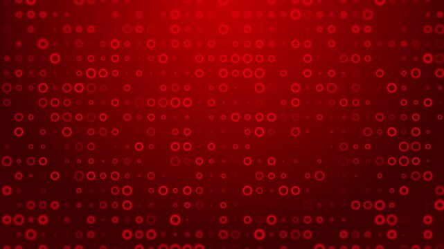 Outline Gold Circle Pattern Seamless Loop 4K