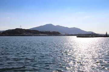 北九州市の洞海湾風景