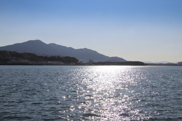 北九州市の洞海湾風景