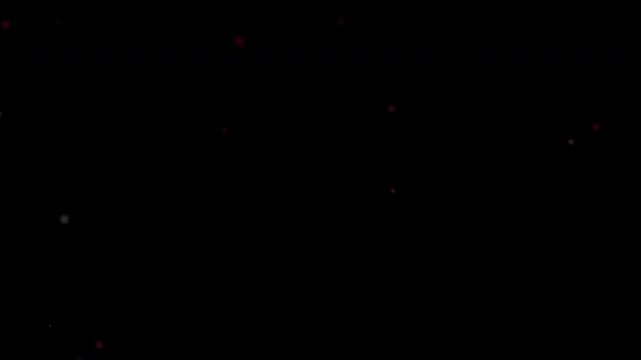 Particle flash transitions for modern video transition effect