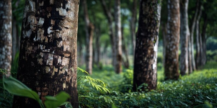Tropical Rubber Farm