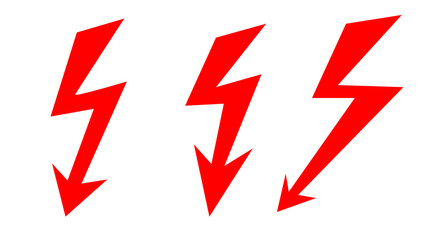 Hand-drawn red downward arrows