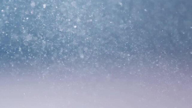 Ethereal Particle Drift Top-down view of gently falling motes