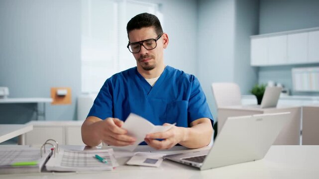 Doctor Reads Shocking Invoice In Office