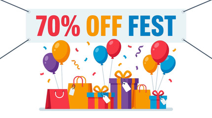 70% Off Deals on Gifts and Decorations at Celebration Venue
