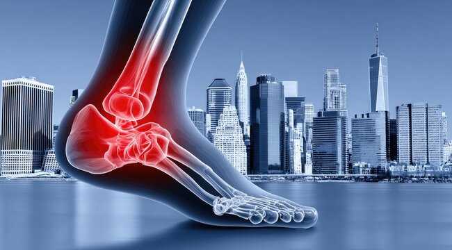 Ankle Pain and Inflammation in an Urban Environment.