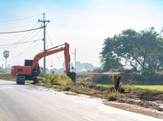Infrastructure maintenance, roadside clearing, and the use of heavy equipment for public works.