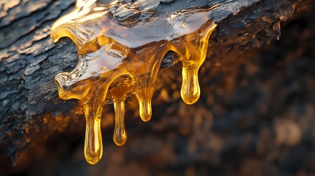 Pine Resin Drip Marks​ Texture​​​ poster background
