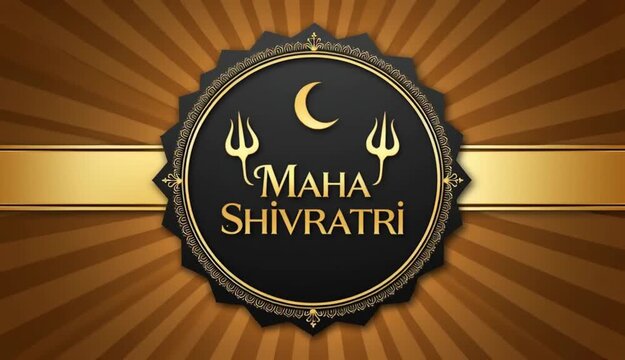 Maha Shivratri traditional Hindu festival background