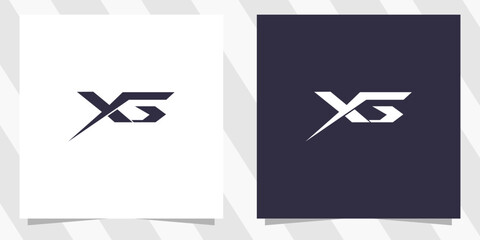 letter xg gx logo design