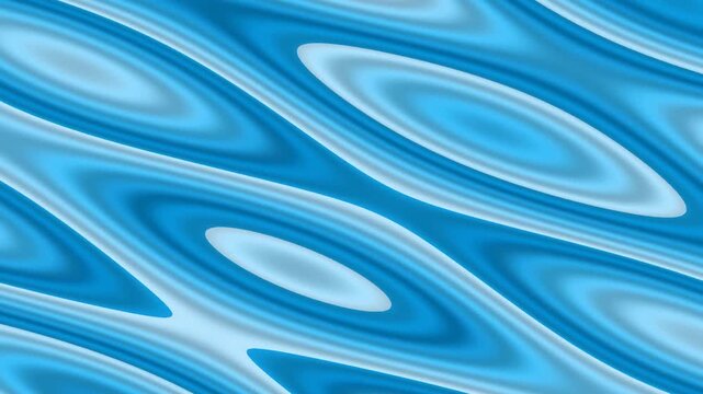 A flowing abstract pattern of blue and light blue wavy concentric ovals creating a dynamic and modern background.